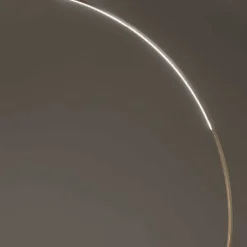 Lampada da Terra in Metallo Verniciato con Luce LED Dimmerabile - Eucalipto