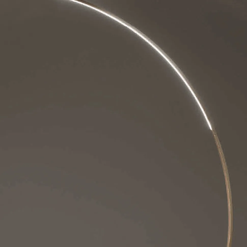 Lampada da Terra in Metallo Verniciato con Luce LED Dimmerabile - Eucalipto