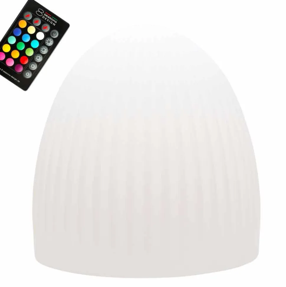 Lampada da Terra in Polietilene Attacco Led, Solare o E27 Design - Massostar