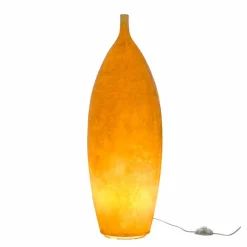 Lampada da terra moderna in nebulite In-es.artdesign Tank 2 H92cm