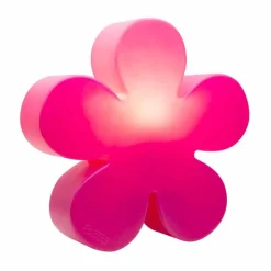 Lampada da Terra o Tavolo a Forma di Fiore Colorato, Attacco Solare - Fiorestar