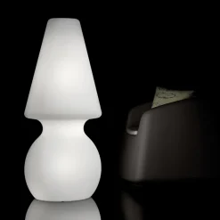 Lampada da Terra per Esterni con Luce Led in Polietilene Made in Italy - Alvarez