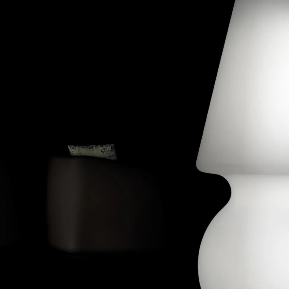 Lampada da Terra per Esterni con Luce Led in Polietilene Made in Italy - Alvarez