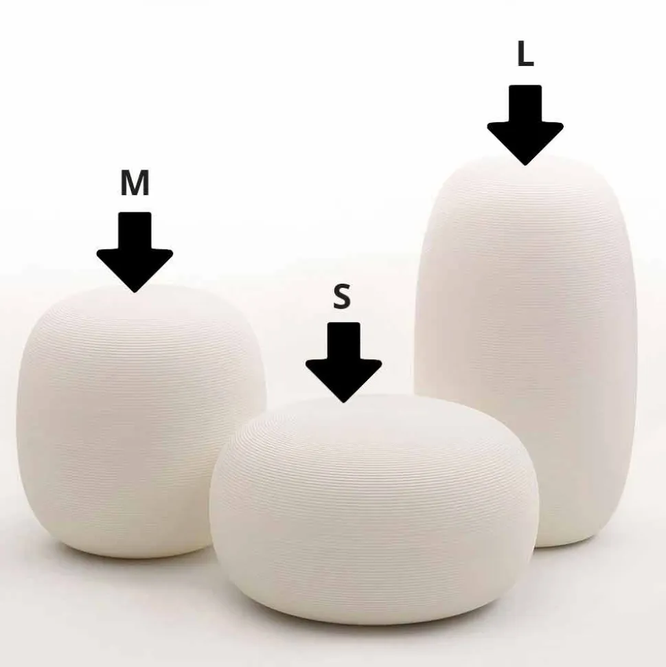 Lampada da Terra per Esterno Design in 3 Misure, 2 Pezzi - Pandora S by Myyour