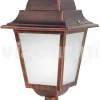 Lampada da terra per esterno in alluminio fatta in Italia, Aquilina