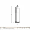 Lampada da terra per esterno  in ottone Pitosforo di Aldo Bernardi
