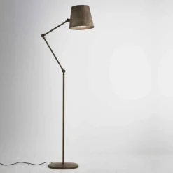 Lampada da terra stile industriale regolabile Reporter Il Fanale