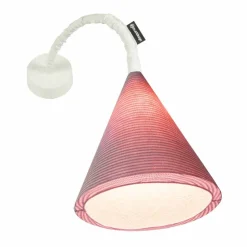 Lampada di design a muro In-es.artdesign Jazz A Stripe lana colorata