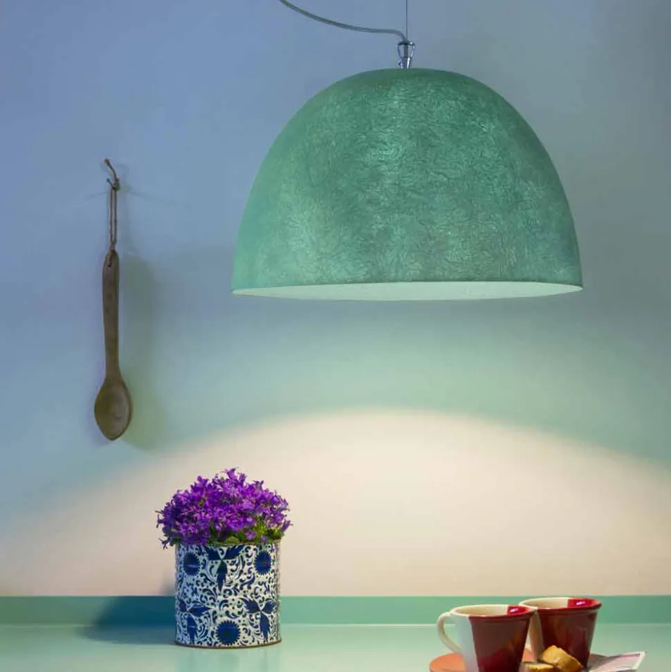 Lampada di design a sospensione In-es.artdesign H2o Nebulite colorata
