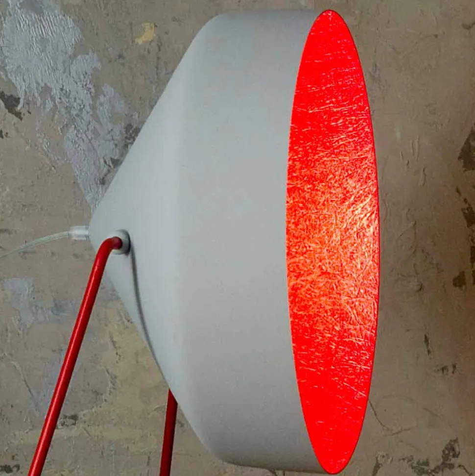 Lampada di design da terra In-es.artdesign Cyrcus F Cemento verniciata