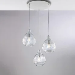 Lampada di Design in Vetro e Metallo Made in Italy per Arredare con Stile - Atlas
