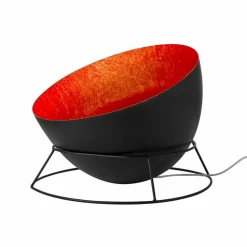 Lampada in acciaio e nebulite da terra In-es.artdesign H2o F colorata