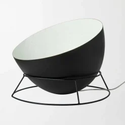 Lampada in acciaio e nebulite da terra In-es.artdesign H2o F colorata