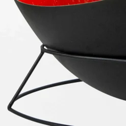 Lampada in acciaio e nebulite da terra In-es.artdesign H2o F colorata