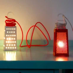 Lampada in laprene da tavolo In-es.artdesign Cacio & Pepe moderna