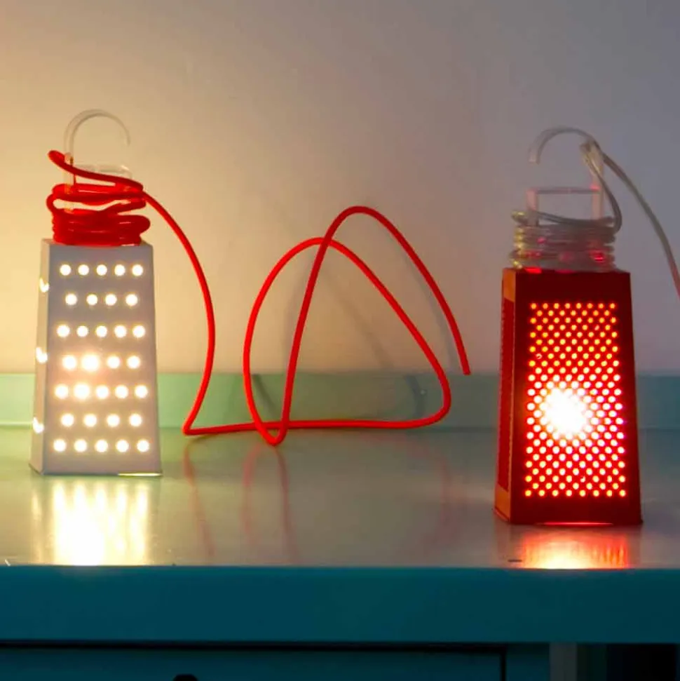 Lampada in laprene da tavolo In-es.artdesign Cacio & Pepe moderna