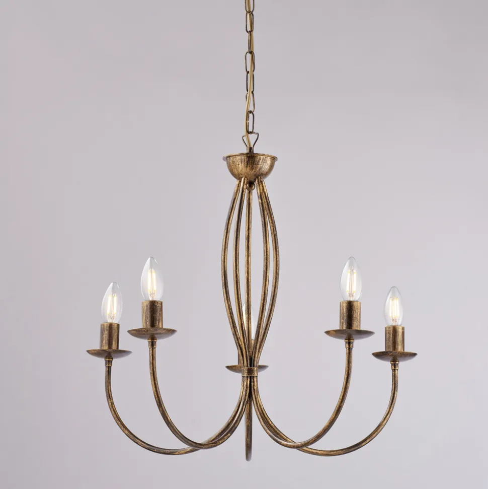 Lampada in metallo stile shabby per arredare con eleganza – Roccia
