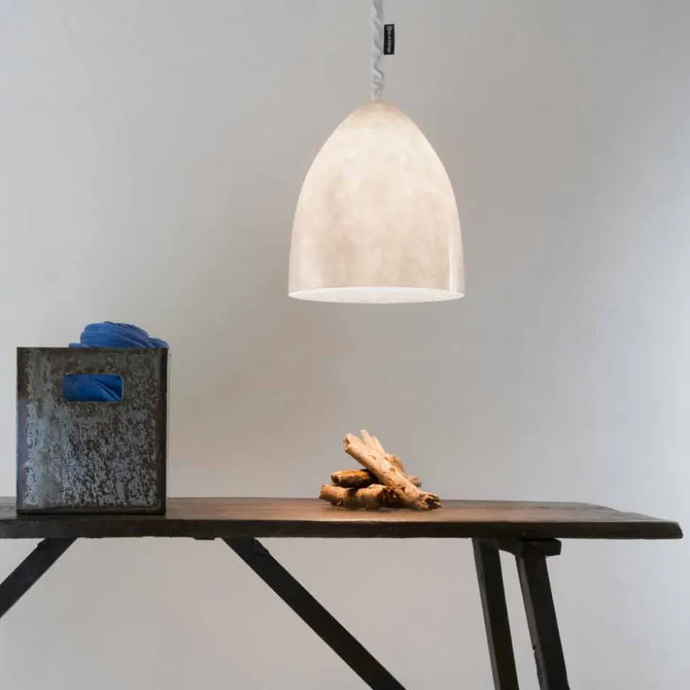Lampada in nebulite sospesa In-es.artdesign Flower S Nebula di design