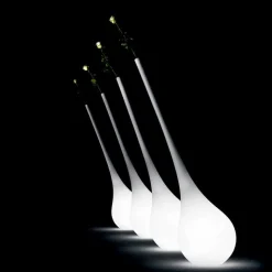 Lampada in Plastica di Design Vaso Portafiori Luminoso - Ampoule by Myyour