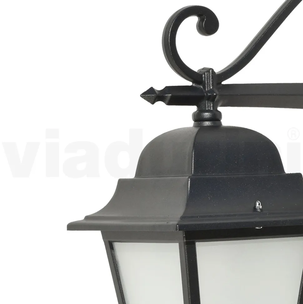 Lampada in Vetro con Struttura in Alluminio Pressofuso Made in Italy - Scintilla