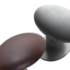 Lampada Led da Giardino in Ghisa Grigio o Marrone di Design - Bitta by Il Fanale