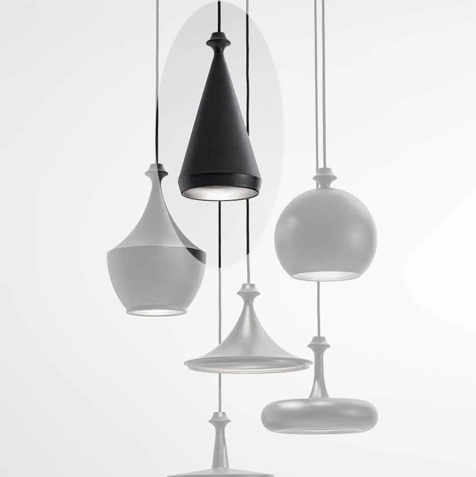 Lampada LED Sospesa in Ceramica di Design – Lustrini L2 Aldo Bernardi