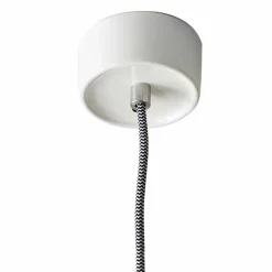 Lampada moderna a sospensione in ceramica rossa made in Italy Asia