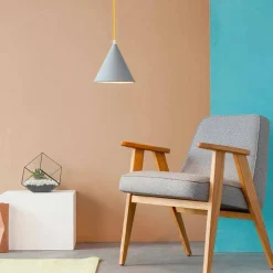 Lampada moderna a sospensione In-es.artdesign Pop 2 laprene colorata