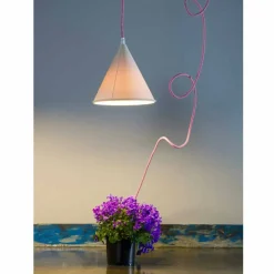 Lampada moderna a sospensione In-es.artdesign Pop 2 laprene colorata