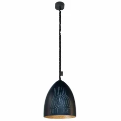Lampada moderna a sospensione In-es.artdesign Flower S Lavagna resina