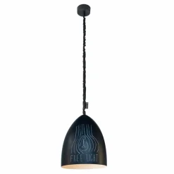 Lampada moderna a sospensione In-es.artdesign Flower S Lavagna resina