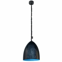 Lampada moderna a sospensione In-es.artdesign Flower S Lavagna resina