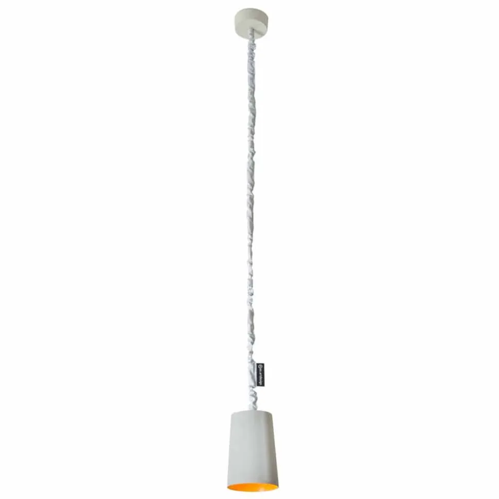 Lampada moderna a sospensione In-es.artdesign Paint Cemento verniciata