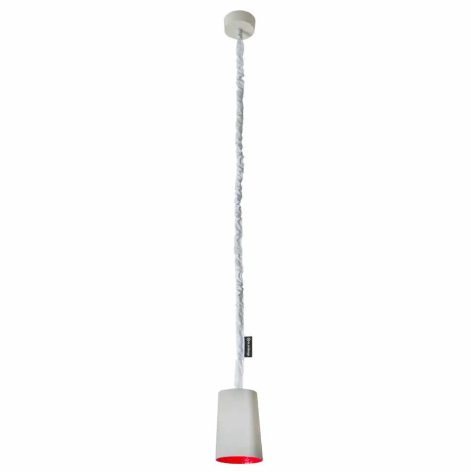 Lampada moderna a sospensione In-es.artdesign Paint Cemento verniciata