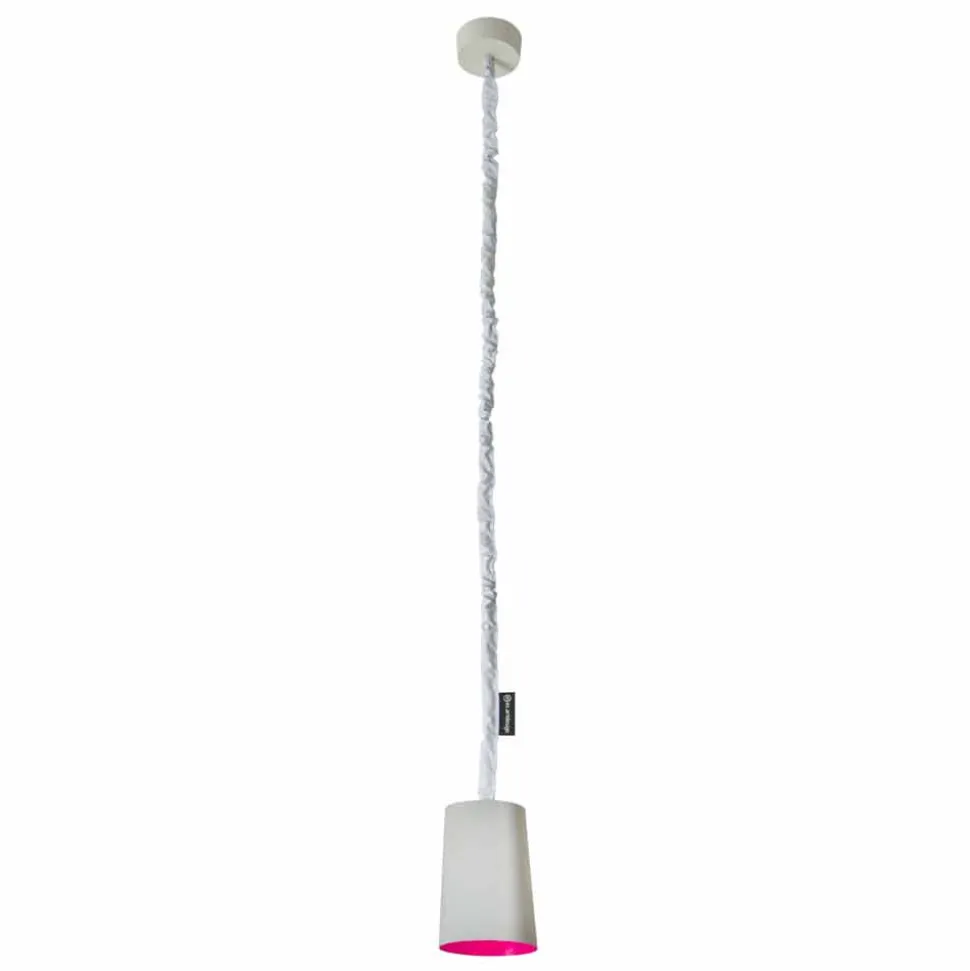Lampada moderna a sospensione In-es.artdesign Paint Cemento verniciata