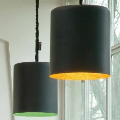 Lampada moderna a sospensione In-es.artdesign Bin Lavagna in resina