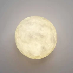 Lampada moderna da muro In-es.artdesign A. Moon in nebulite