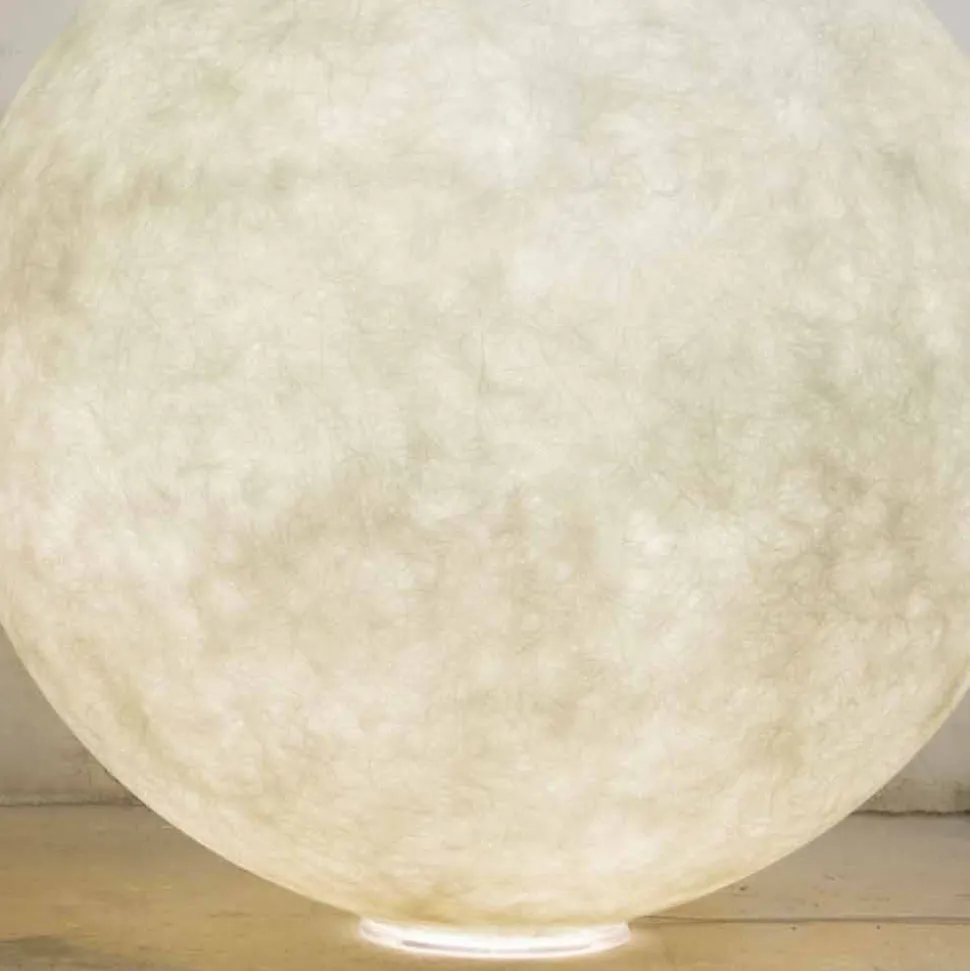 Lampada moderna da tavolo sferica In-es.artdesign Floor Moon nebulite