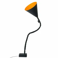 Lampada moderna da terra In-es.artdesign Flower Lavagna in resina