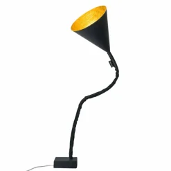 Lampada moderna da terra In-es.artdesign Flower Lavagna in resina