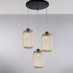 Lampada Moderna in Vetro e Metallo Made in Italy Ideale per Ogni Ambiente - Aquila