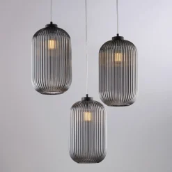 Lampada Moderna in Vetro e Metallo Made in Italy Ideale per Ogni Ambiente - Aquila