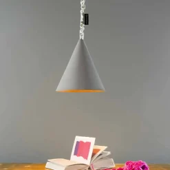 Lampada moderna sospesa In-es.artdesign Jazz Cemento finitura cemento