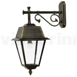 Lampada Muro per Esterno Stile Vintage in Alluminio Made in Italy - Doroty