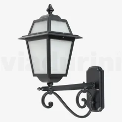 Lampada Outdoor Realizzata in Alluminio Antracite e Vetro Made in Italy - Elric