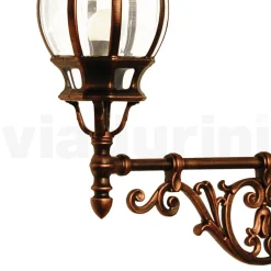 Lampada per Esterno a Parete in Alluminio Realizzata in Italia - Leona