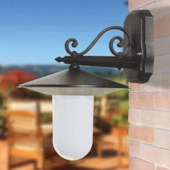 Lampada per Esterno in Alluminio Grigio Antracite Made in Italy - Belen