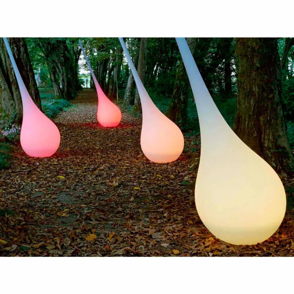 Lampada RGB da Terra Vaso di Decoro dal Design in Plastica - Ampoule by Myyour