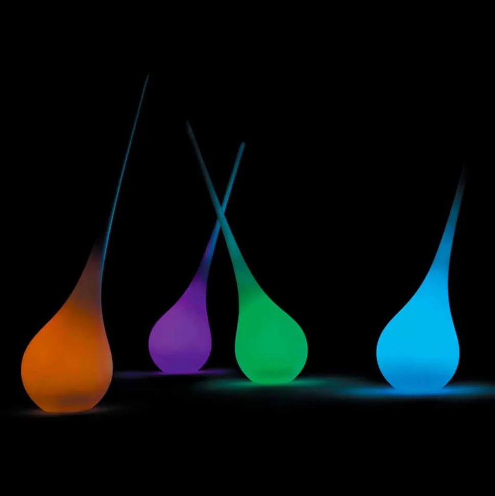 Lampada RGB da Terra Vaso di Decoro dal Design in Plastica - Ampoule by Myyour