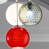Lampadario a 7 Luci in Vetro di Venezia Soffiato a Mano - Bolle Balloton